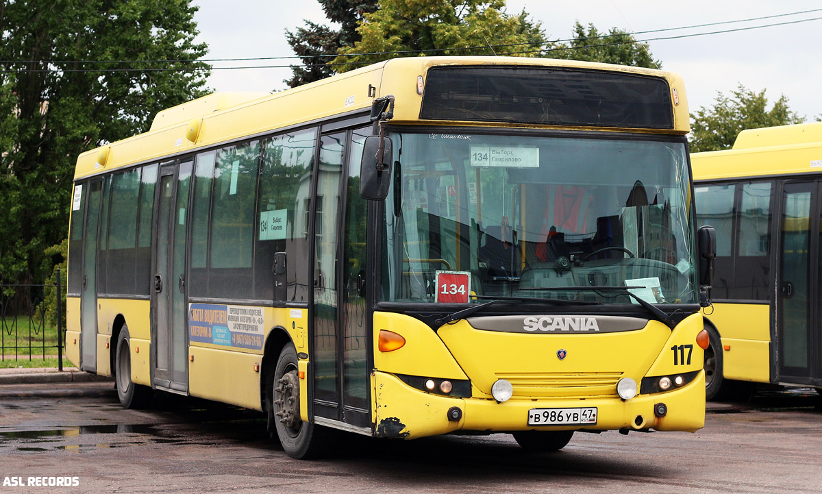 Ленинградская область, Scania OmniLink II (Скания-Питер) № 117