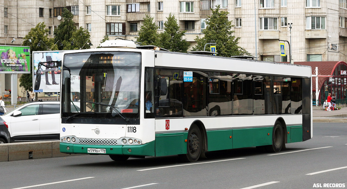 Санкт-Петербург, Волжанин-5270-20-06 "СитиРитм-12" № 1118