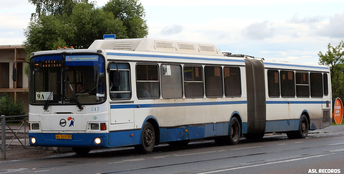 Новгородская область, ЛиАЗ-6212.70 № 317