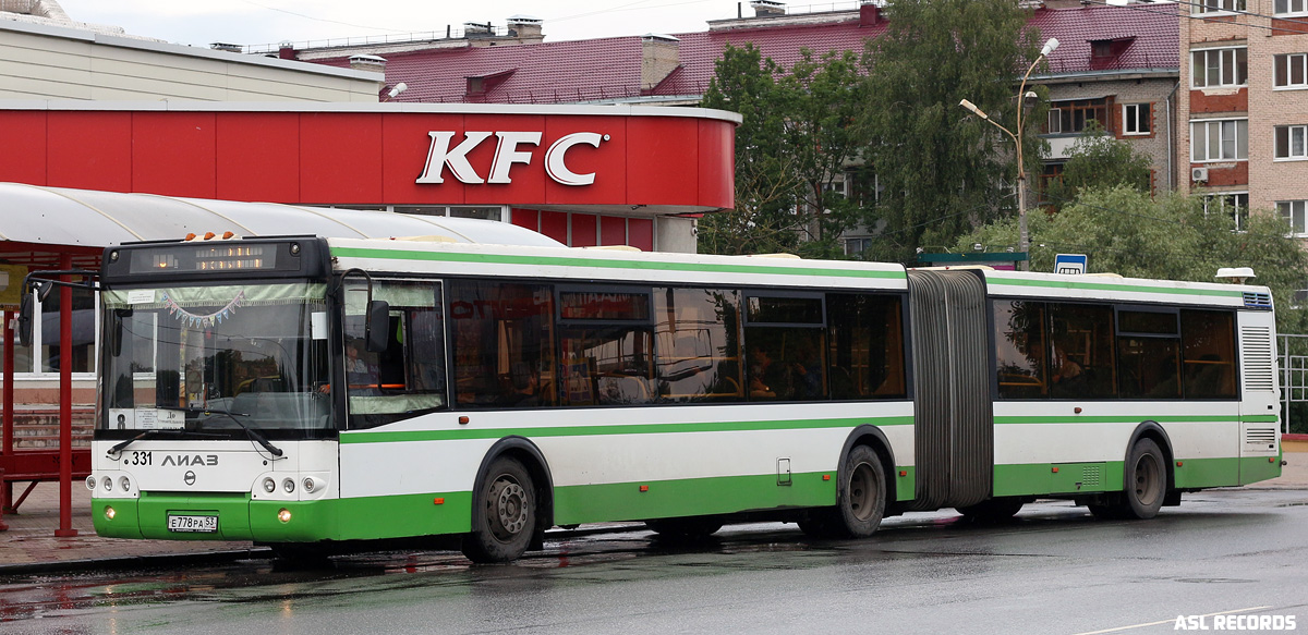 Новгородская область, ЛиАЗ-6213.21 № 331