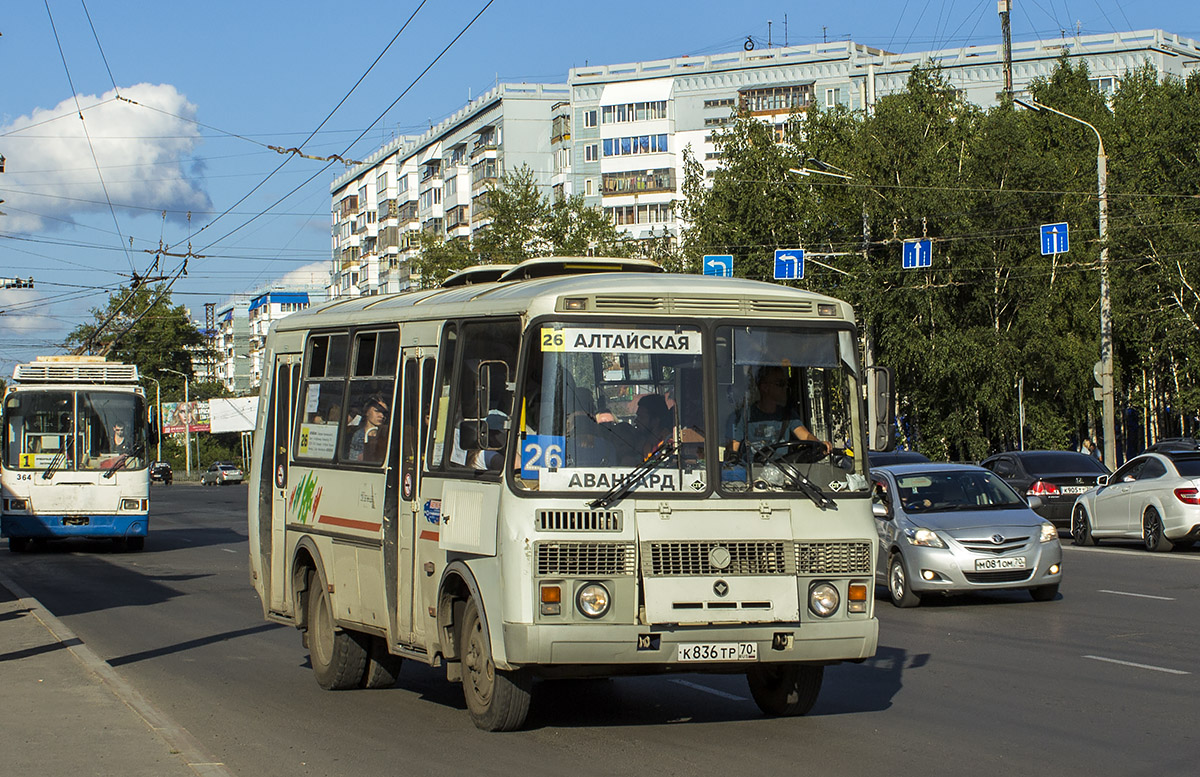 Томская область, ПАЗ-32054 № К 836 ТР 70