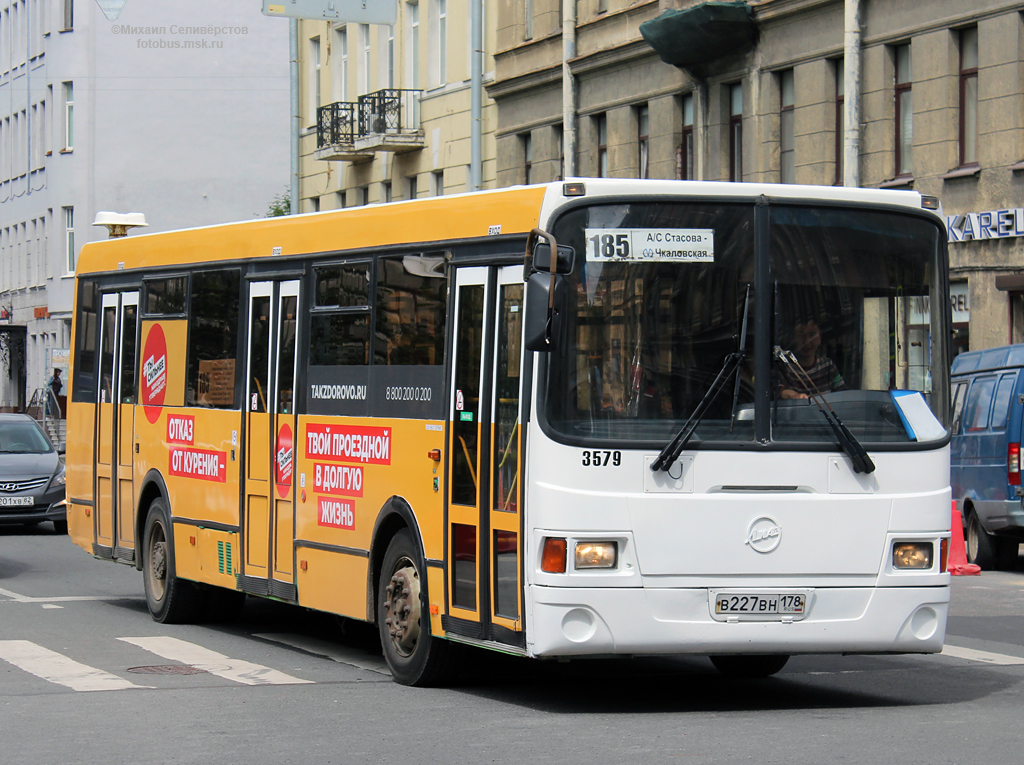 Санкт-Петербург, ЛиАЗ-5293.53 № 3579