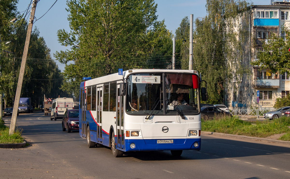 Ярославская область, ЛиАЗ-5256.53 № 638