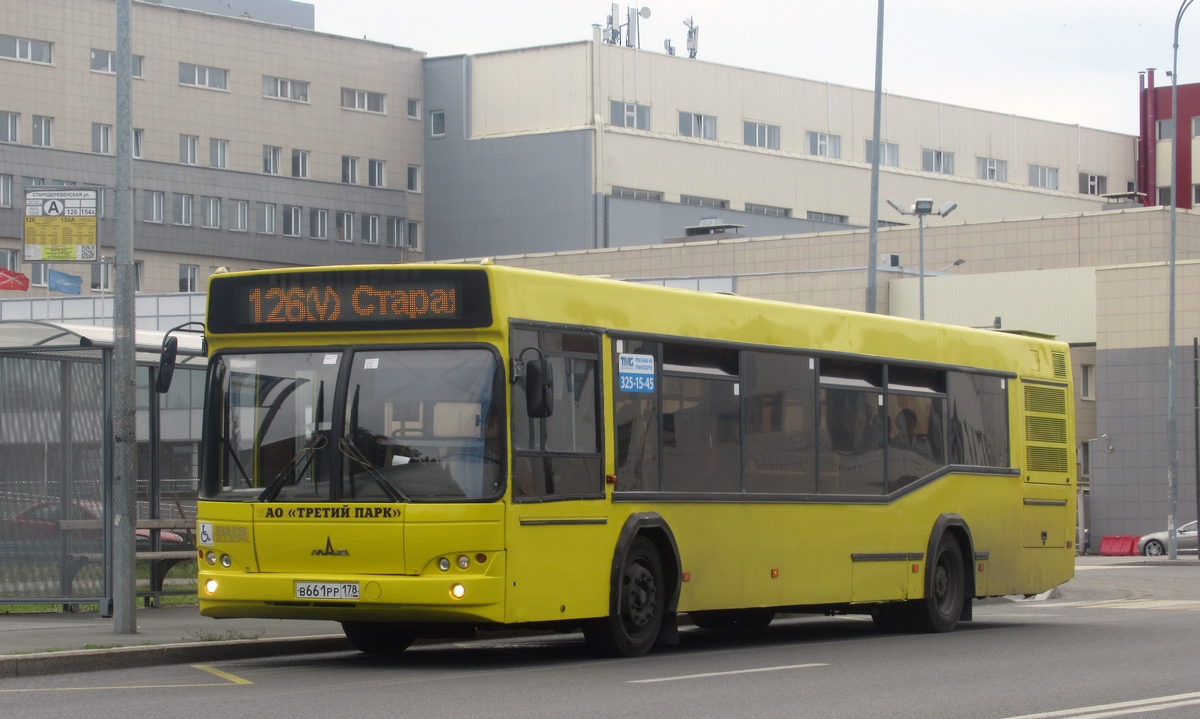 Санкт-Пецярбург, МАЗ-103.485 № В 661 РР 178