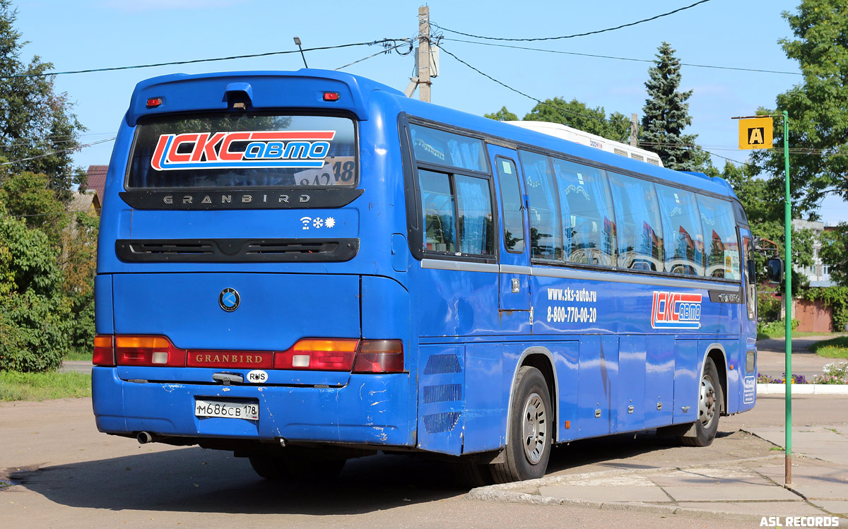 Санкт-Петербург, Kia KM948 Granbird Greenfield № М 686 СВ 178