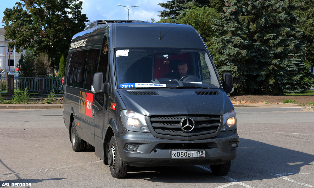 Санкт-Петербург, Mercedes-Benz Sprinter (1992LZ; НиАЗ) № Х 080 ВТ 178
