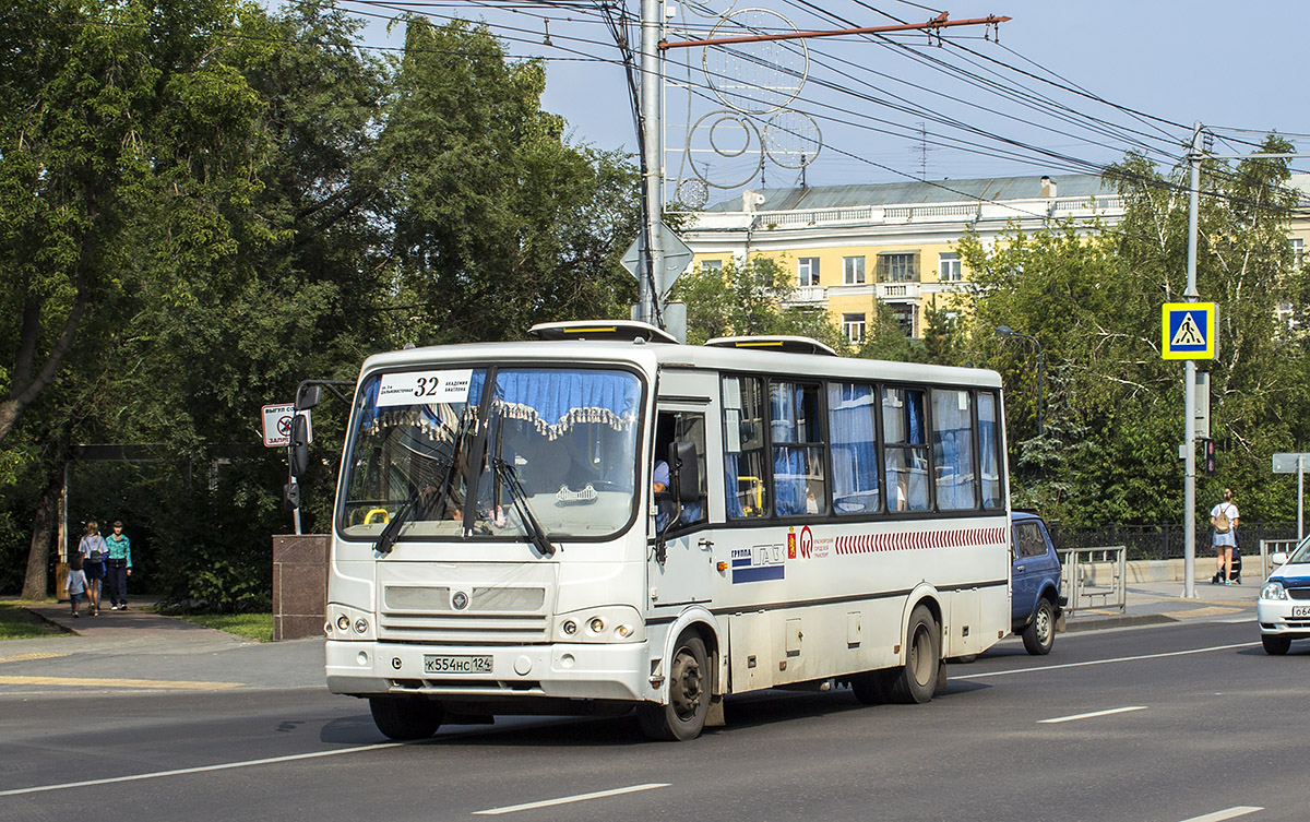 Красноярский край, ПАЗ-320412-05 № К 554 НС 124