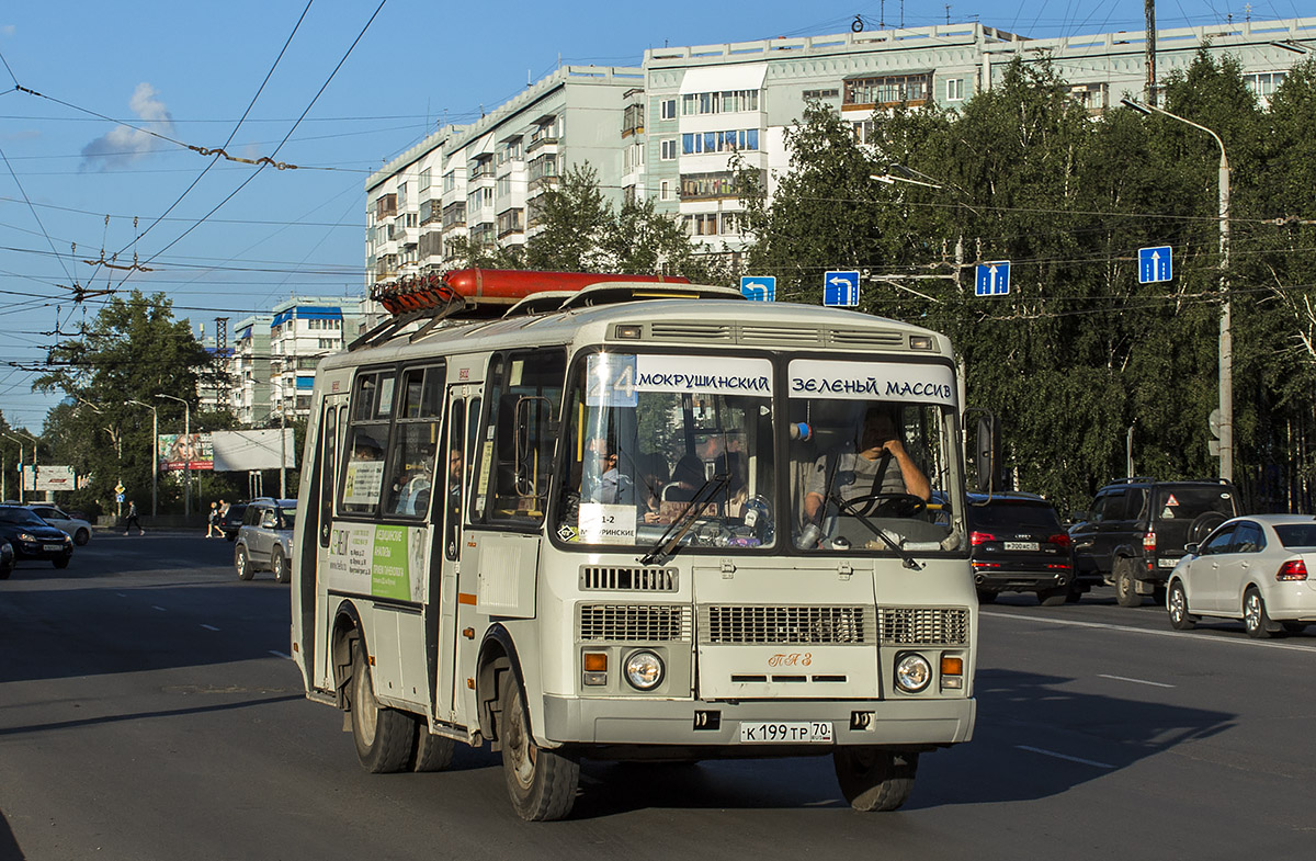 Томская область, ПАЗ-32054 № К 199 ТР 70