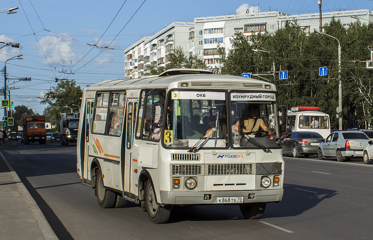 Томская область, ПАЗ-32054 № К 868 ТЕ 70