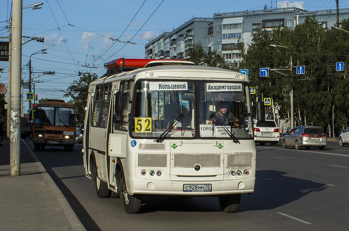 Томская область, ВСА3033 (ПАЗ-32054) № С 928 НМ 70