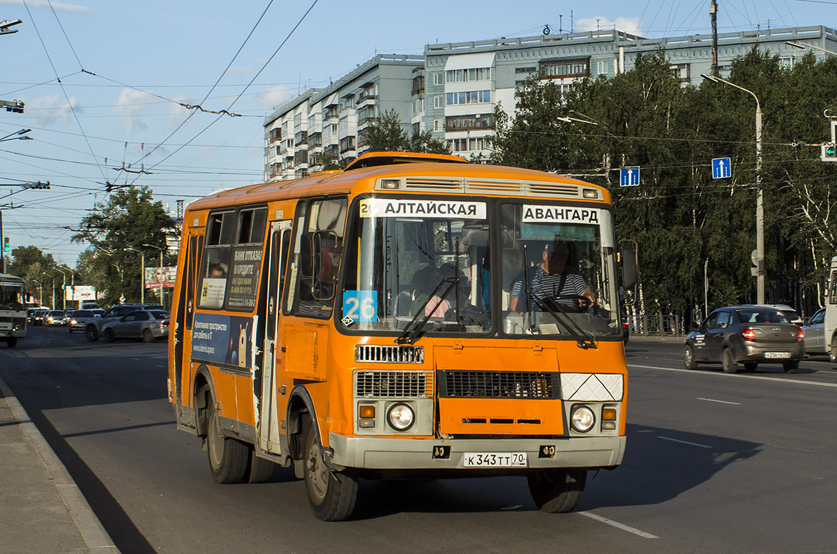 Томская область, ПАЗ-32054 № К 343 ТТ 70