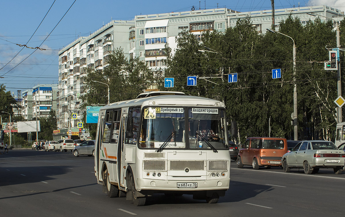 Томская область, ПАЗ-32054 № К 683 КЕ 70