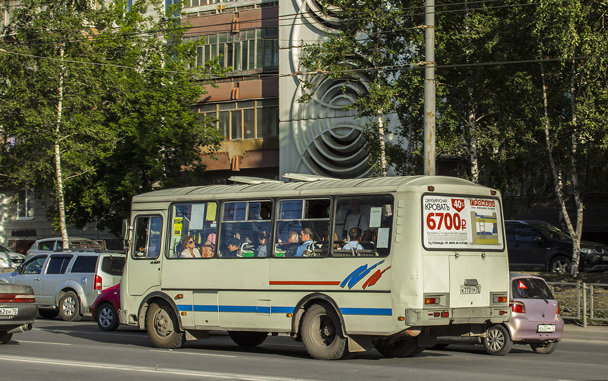 Томская область, ПАЗ-32054 № К 773 ТР 70