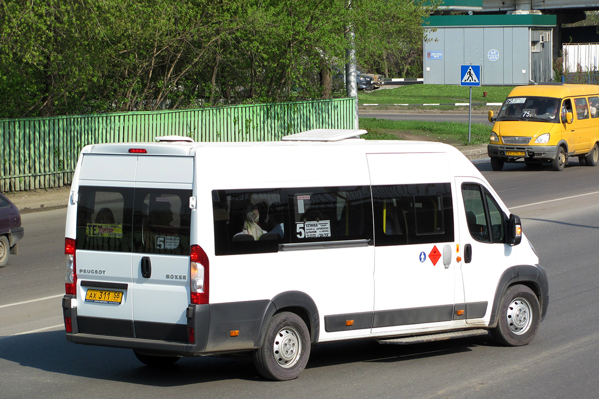 Пензенская область, Нижегородец-2227SK (Peugeot Boxer) № АХ 311 58