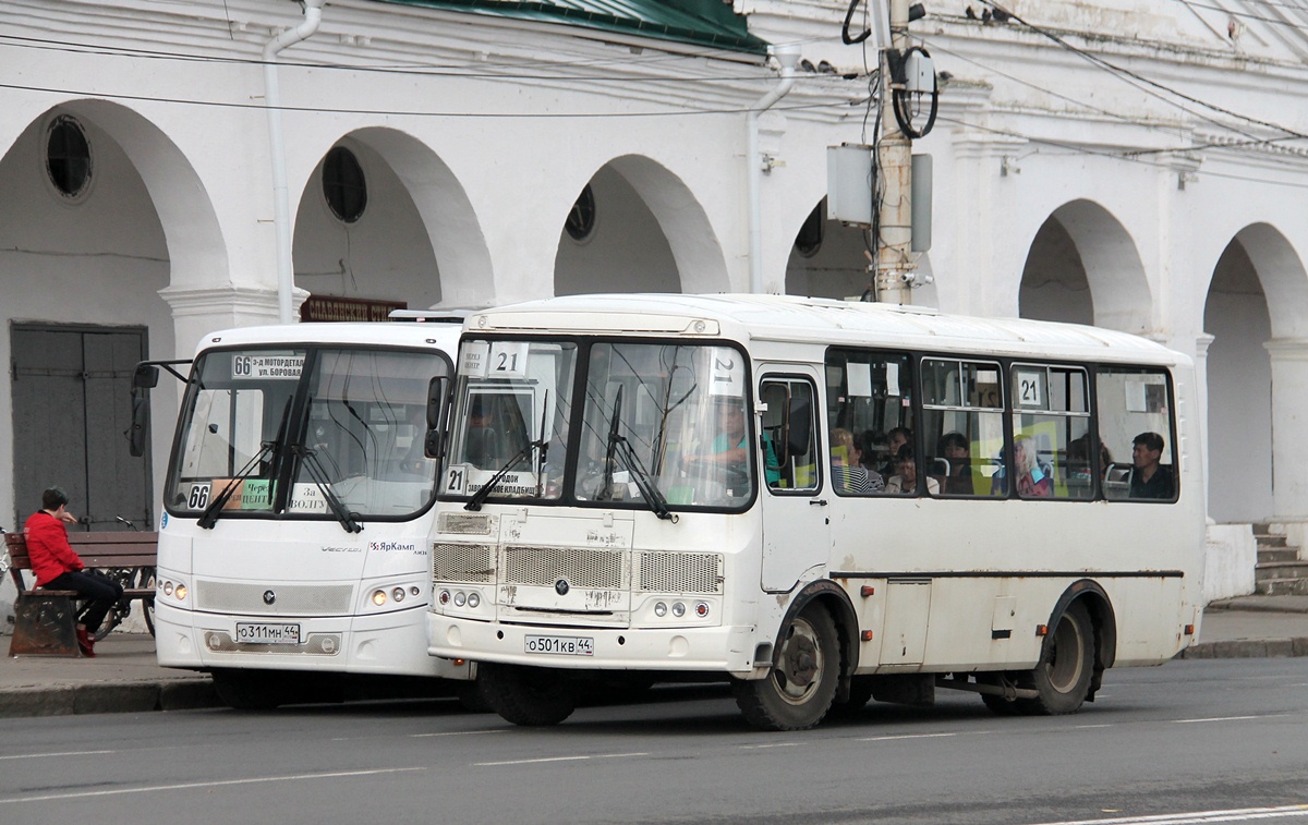 Костромская область, ПАЗ-32054 № О 501 КВ 44