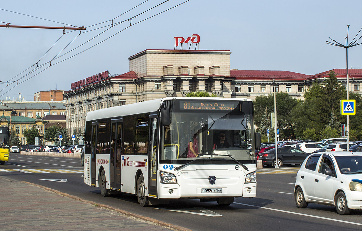 Kraj Krasnojarski, LiAZ-4292.60 (1-2-1) Nr Н 092 ОК 124