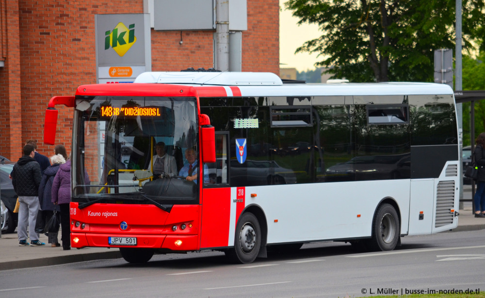 Литва, TEMSA MD9 LE № 218