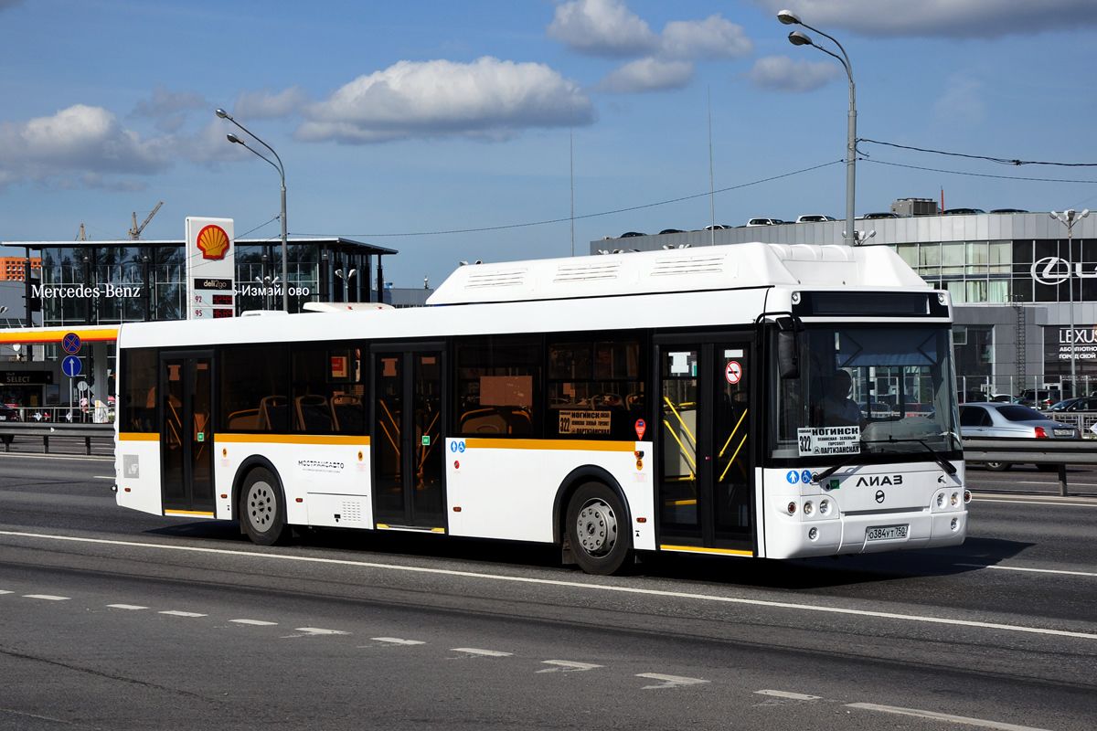 Moscow region, LiAZ-5292.67 (CNG) # О 384 УТ 750 — Photo — Bus Transport