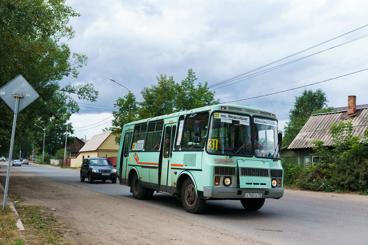 Томская область, ПАЗ-32054 № Е 760 ХХ 70