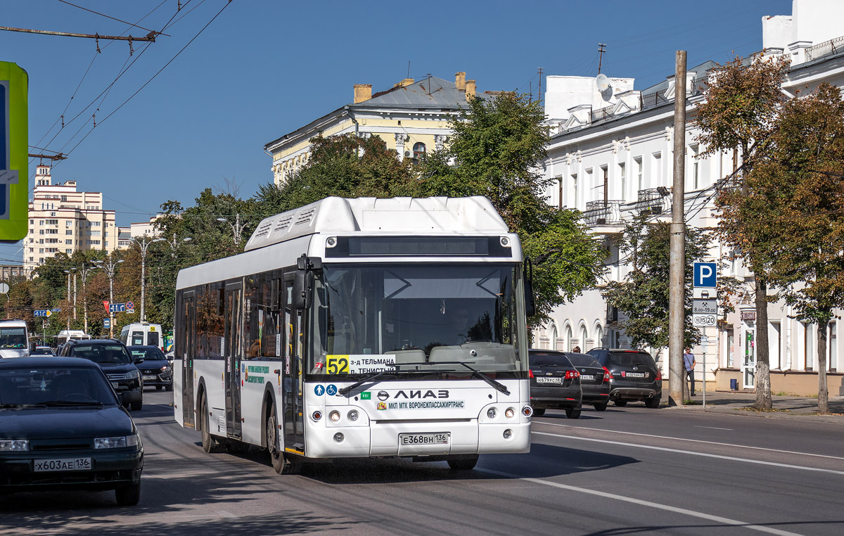 Воронежская область, ЛиАЗ-5292.67 (CNG) № Е 368 ВН 136