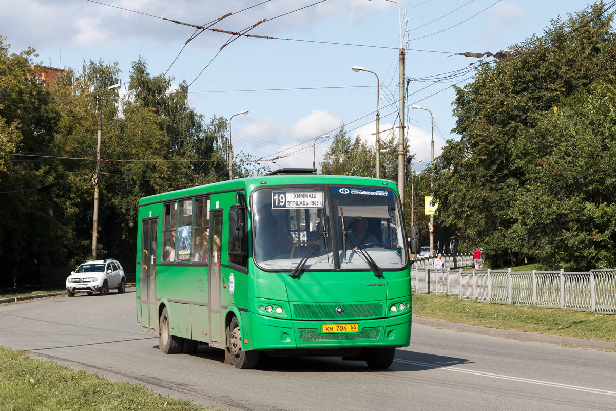 Свердловская область, ПАЗ-320414-04 "Вектор" (1-2) № КМ 704 66