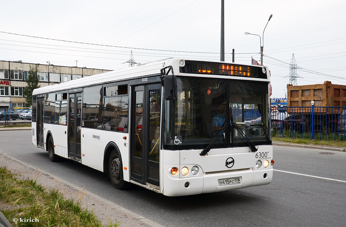 Санкт-Петербург, ЛиАЗ-5292.20 № 6300