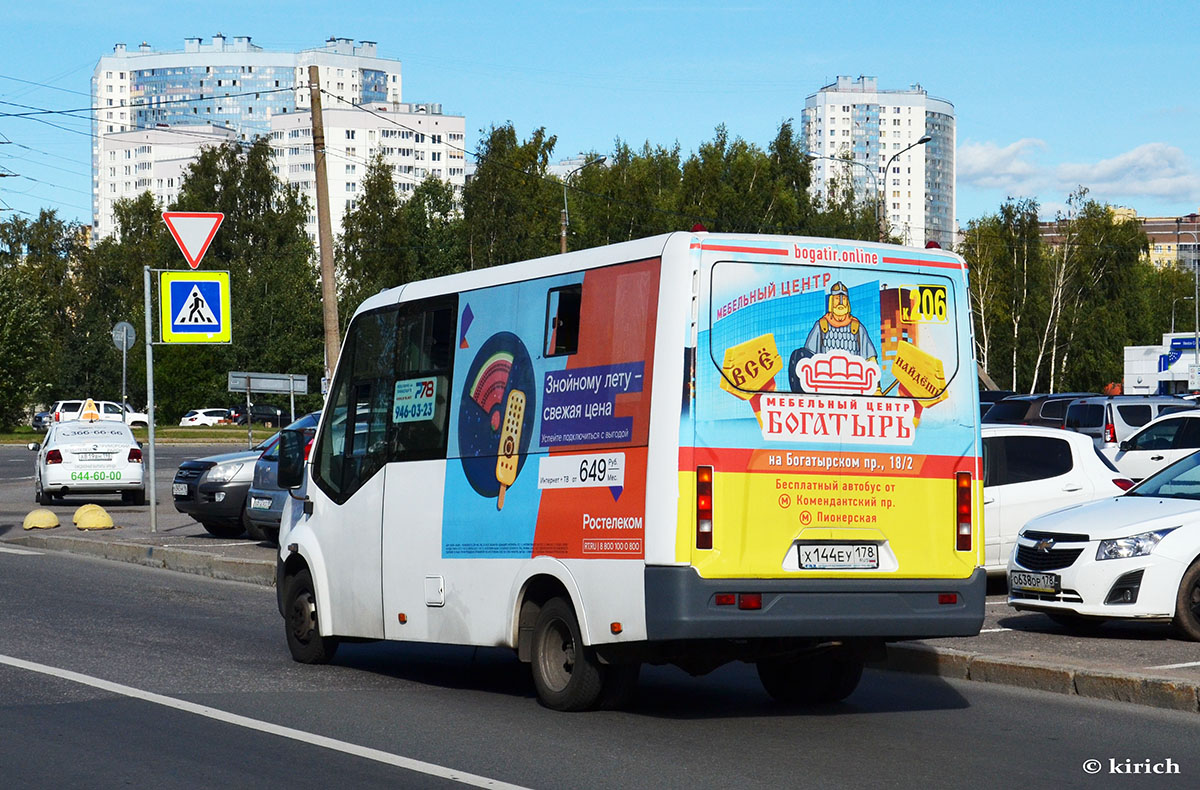 Санкт-Петербург, ГАЗ-A64R42 Next № Х 144 ЕУ 178