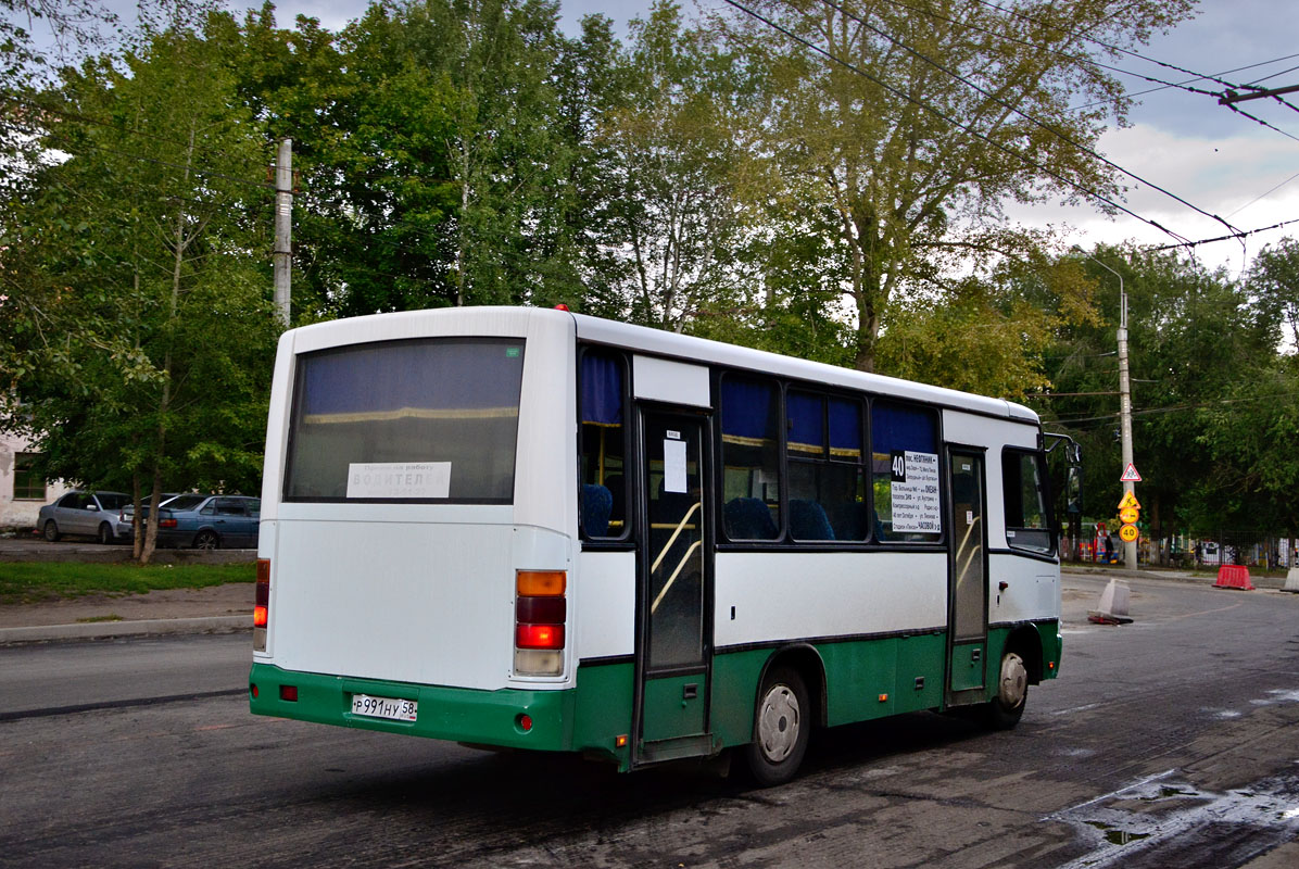 Пензенская область, ПАЗ-320402-03 № Р 991 НУ 58