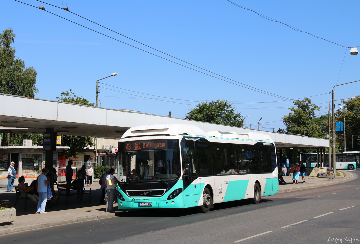 Эстония, Volvo 7900 Hybrid № 2732