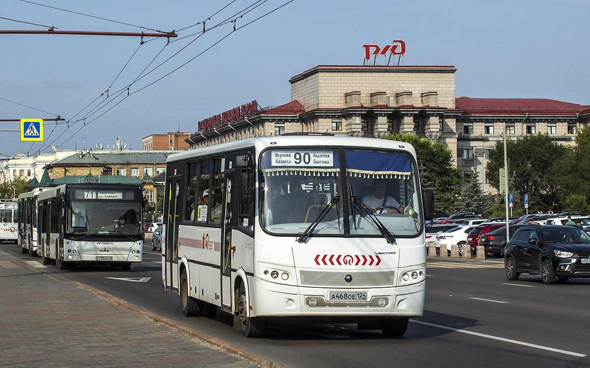 Красноярский край, ПАЗ-320414-04 "Вектор" (1-2) № А 468 ОЕ 124