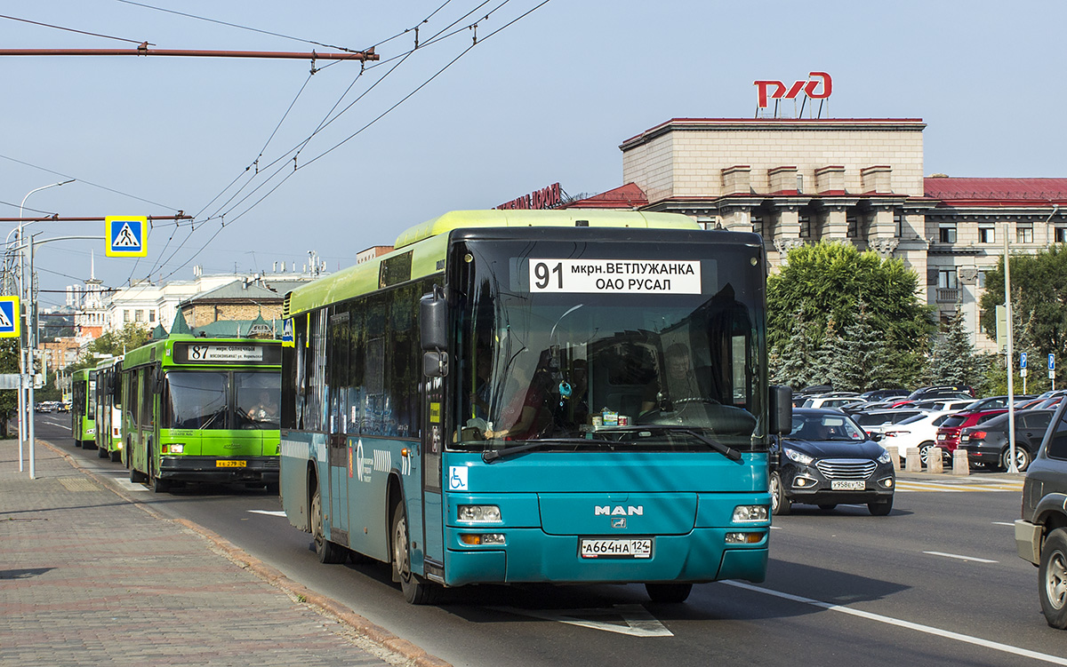 Красноярский край, MAN A78 Lion's City TÜ EL283 № А 664 НА 124