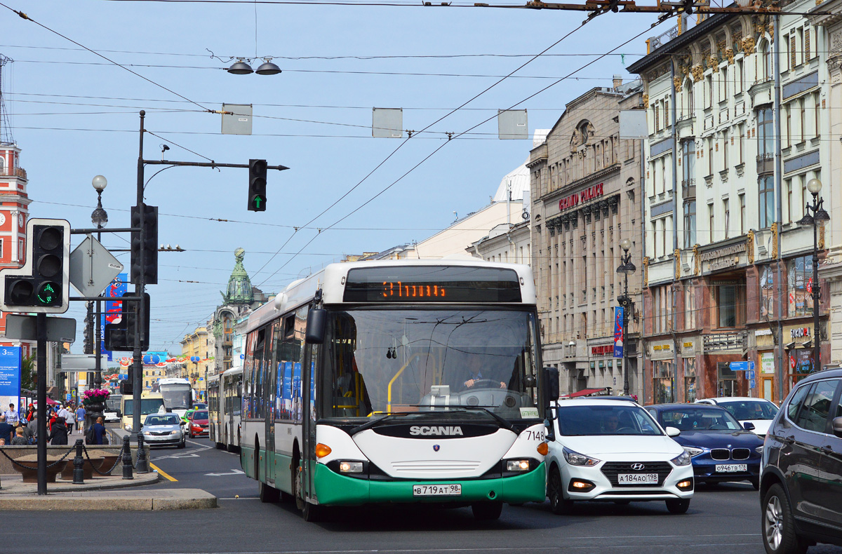 Санкт-Петербург, Scania OmniLink I (Скания-Питер) № 7148