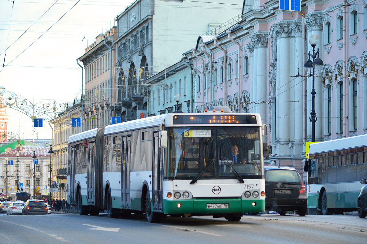 Санкт-Петербург, ЛиАЗ-6213.20 № 7157