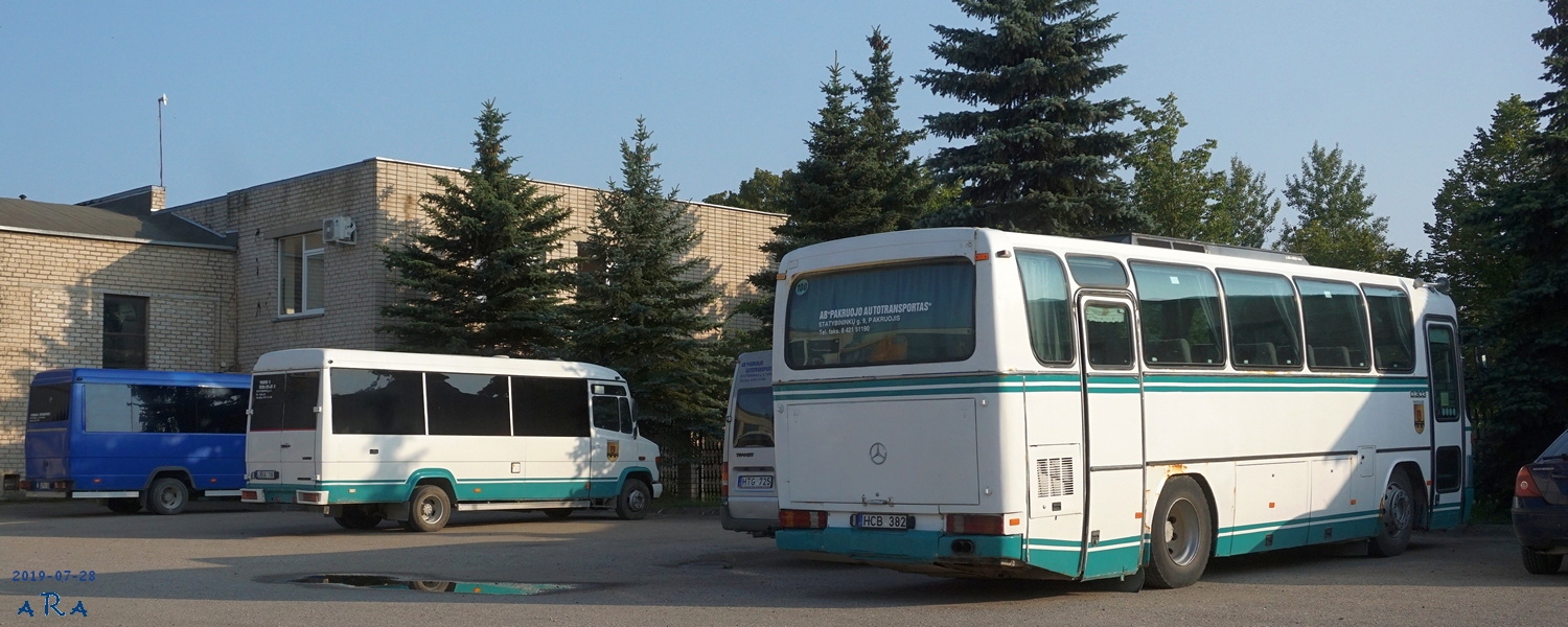 Litvánia, Mercedes-Benz O303-10RHS sz.: HCB 382; Litvánia — Bus depots