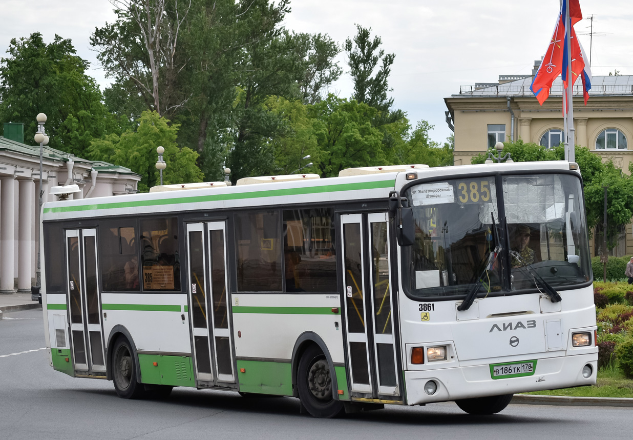 Санкт-Петербург, ЛиАЗ-5293.60 № 3861