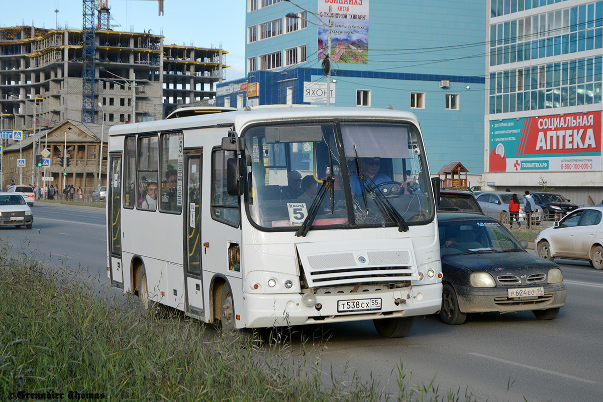 Саха (Якутия), ПАЗ-320302-08 № Т 538 СХ 55