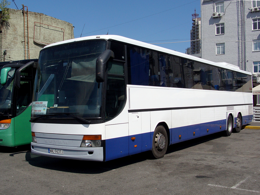 Польша, Setra S319GT-HD № WWL 9631J