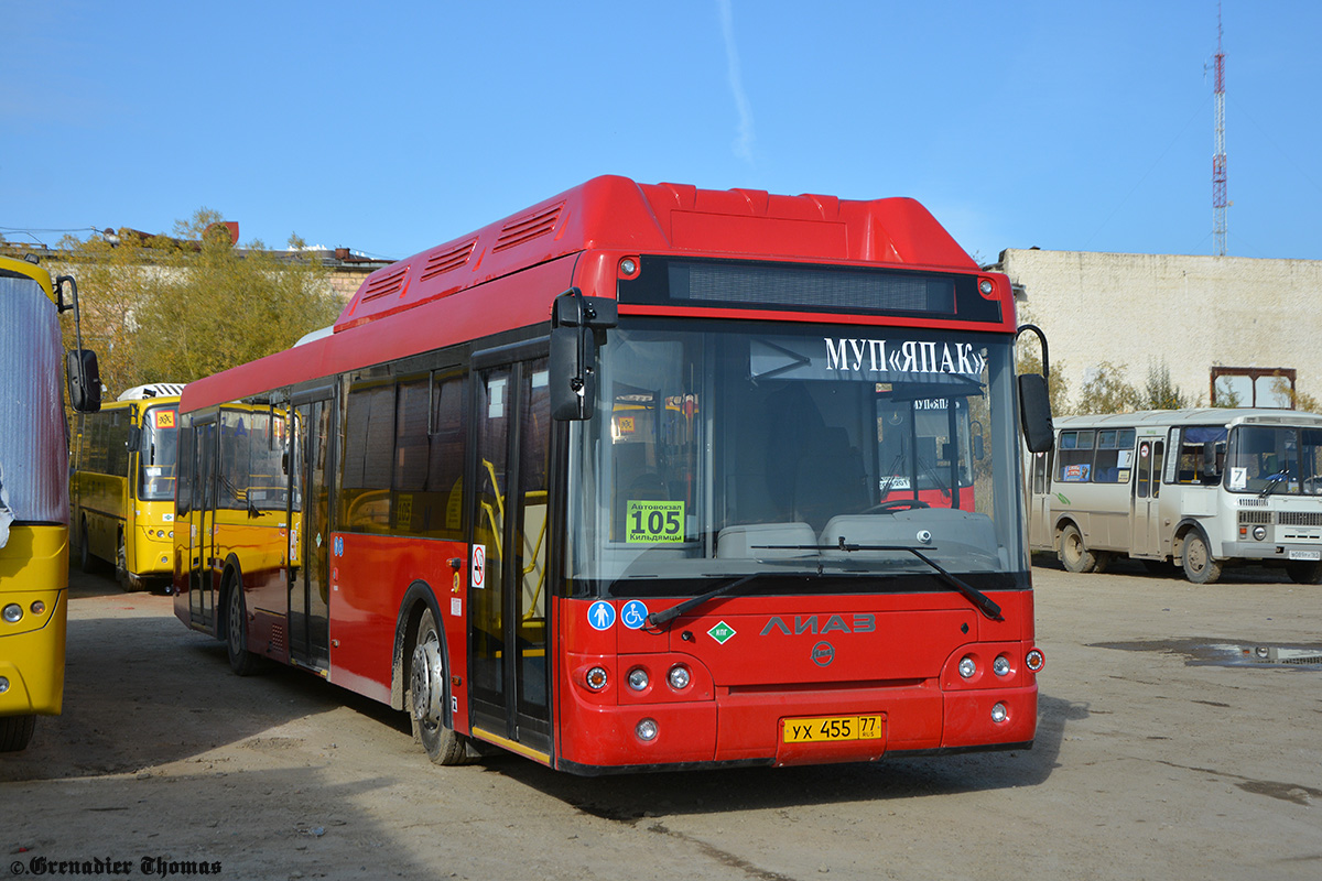 Саха (Якутия), ЛиАЗ-5292.67 (CNG) № УХ 455 77