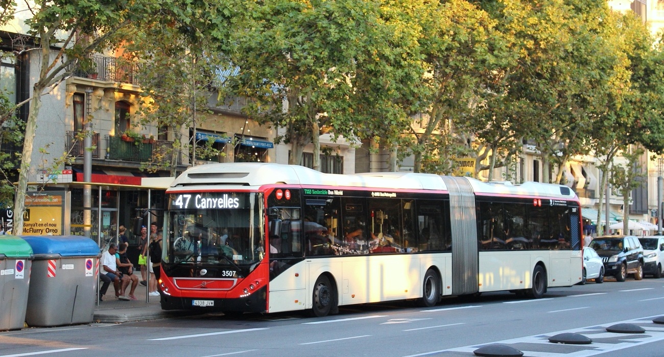 Испания, Volvo 7900A Hybrid № 3507