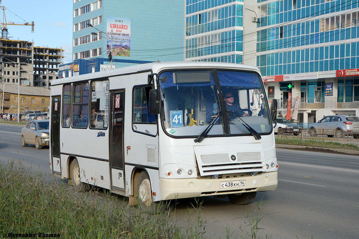 Саха (Якутия), ПАЗ-320302-08 № С 438 КН 14