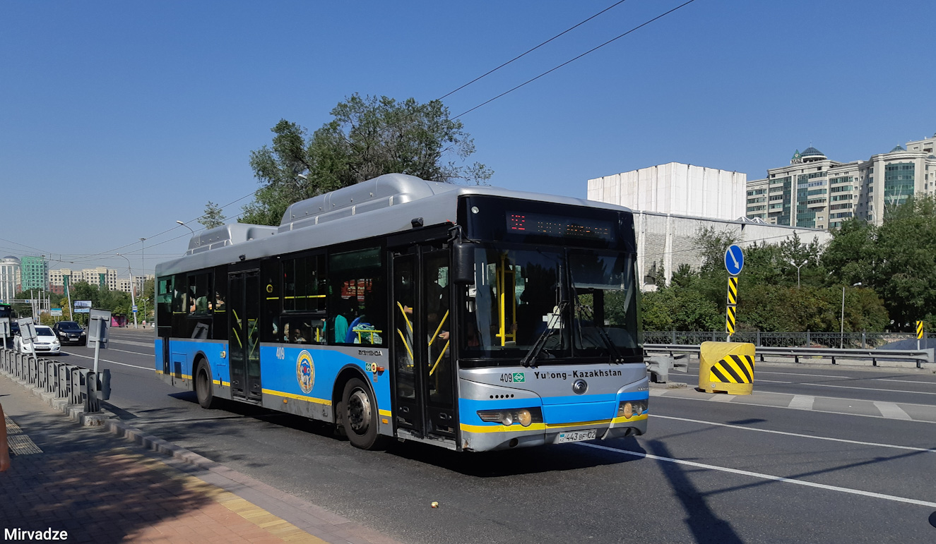 Алматы, Yutong ZK6118HGA № 409