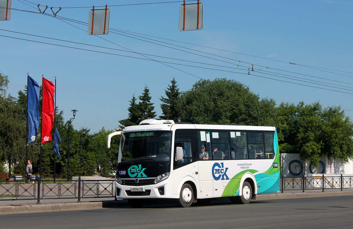 Omsk region, PAZ-320435-04 "Vector Next" # 1208