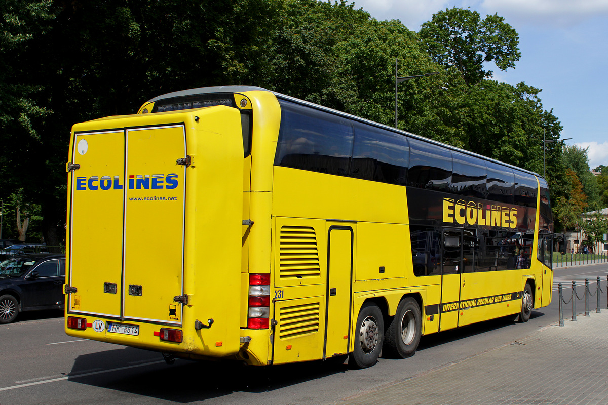 Латвия, Neoplan PB2 N1122/3L Skyliner L № 231