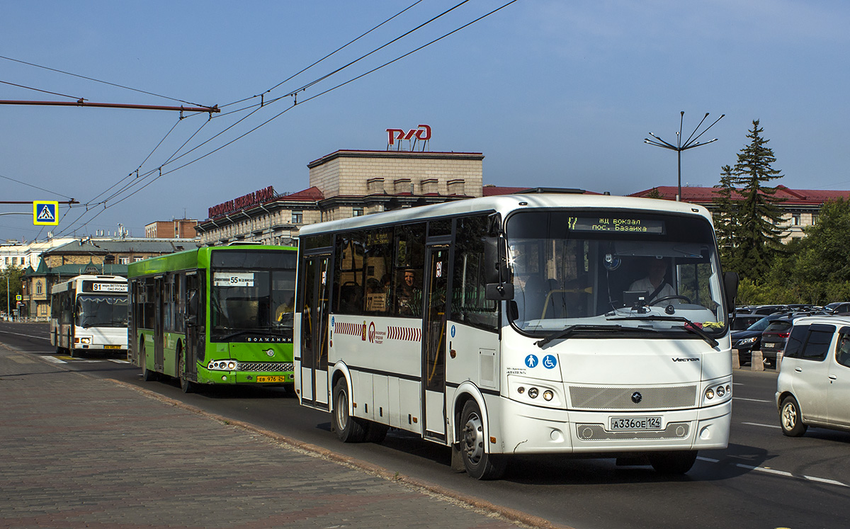 Красноярский край, ПАЗ-320414-04 "Вектор" (1-2) № А 336 ОЕ 124