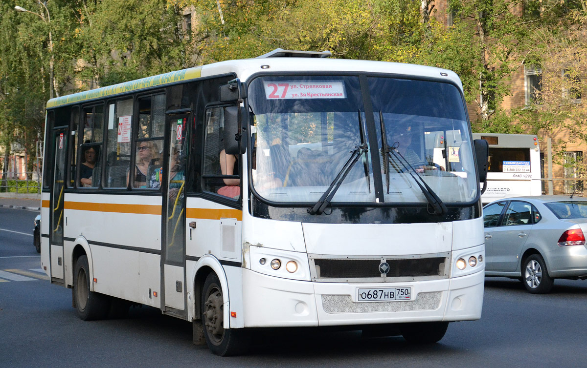 Московская область, ПАЗ-320412-05 "Вектор" № О 687 НВ 750