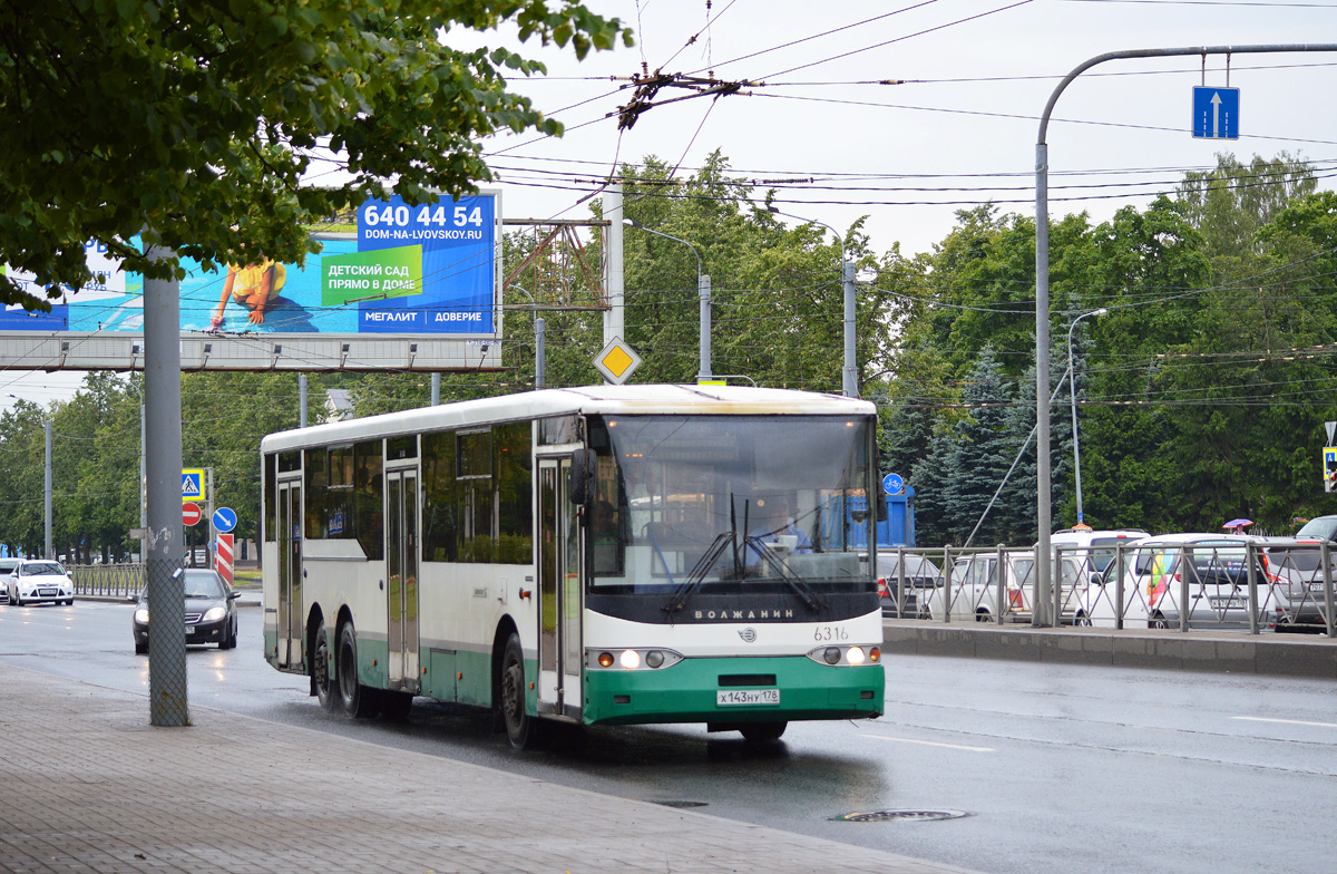 Санкт-Петербург, Волжанин-6270.00 № 6316