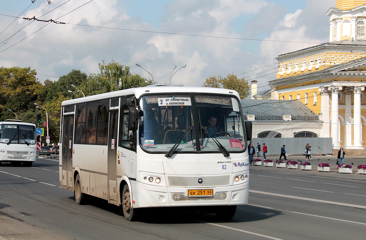 Костромская область, ПАЗ-320414-05 "Вектор" (1-2) № 82