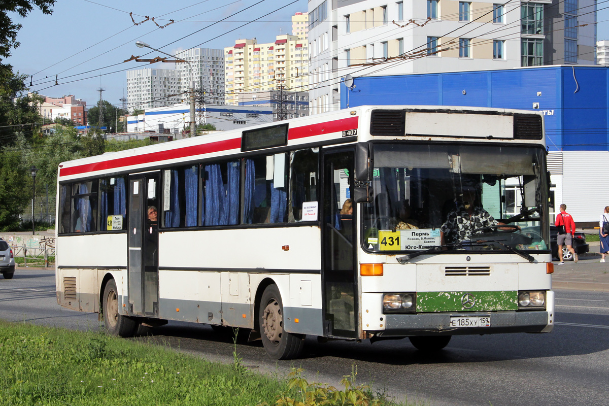 Пермский край, Mercedes-Benz O407 № Е 185 ХУ 159