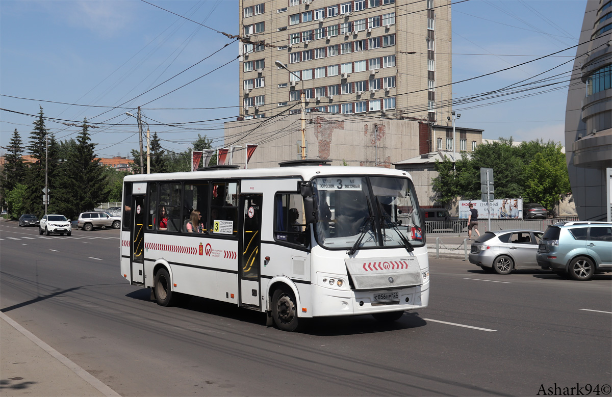 Kraj Krasnojarski, PAZ-320412-05 "Vector" Nr С 056 НР 124