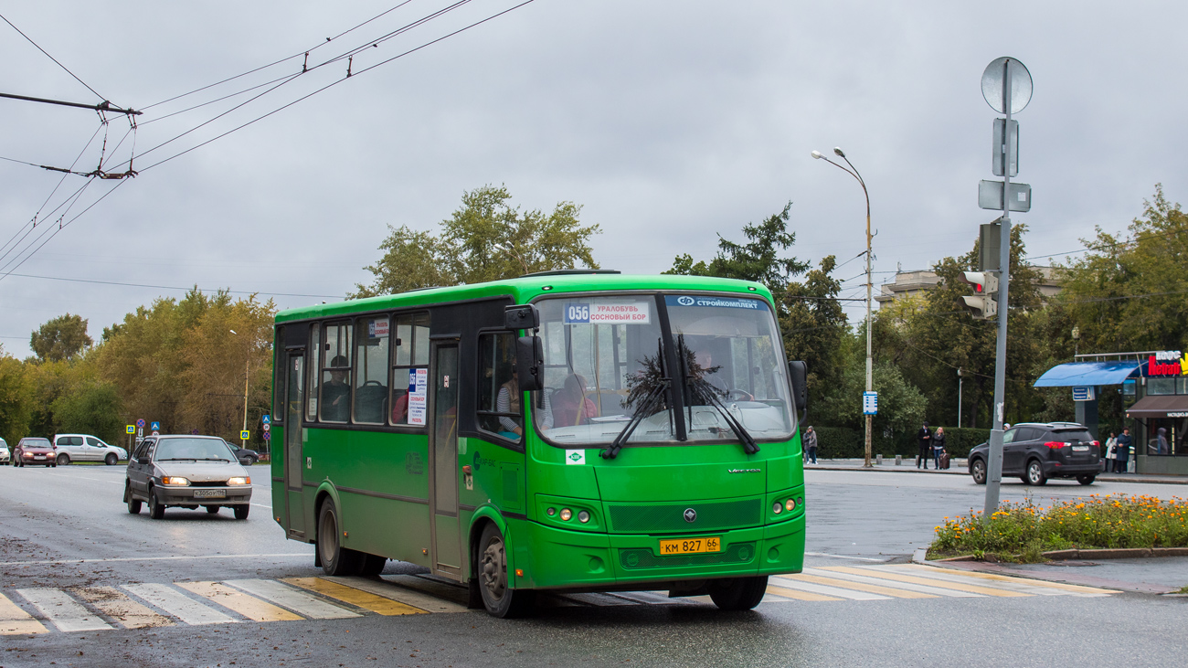 Свердловская область, ПАЗ-320412-14 "Вектор" № КМ 827 66